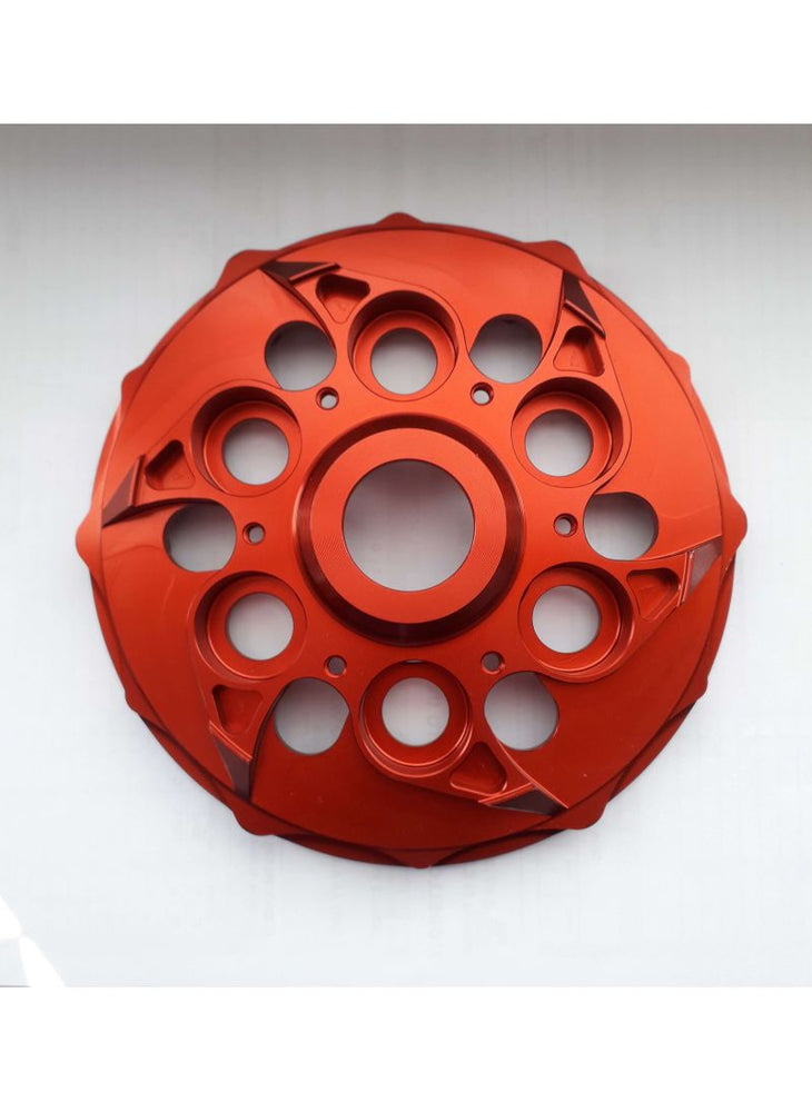 EVR Anti-clank pressure plate for clutch (base plate only) - red