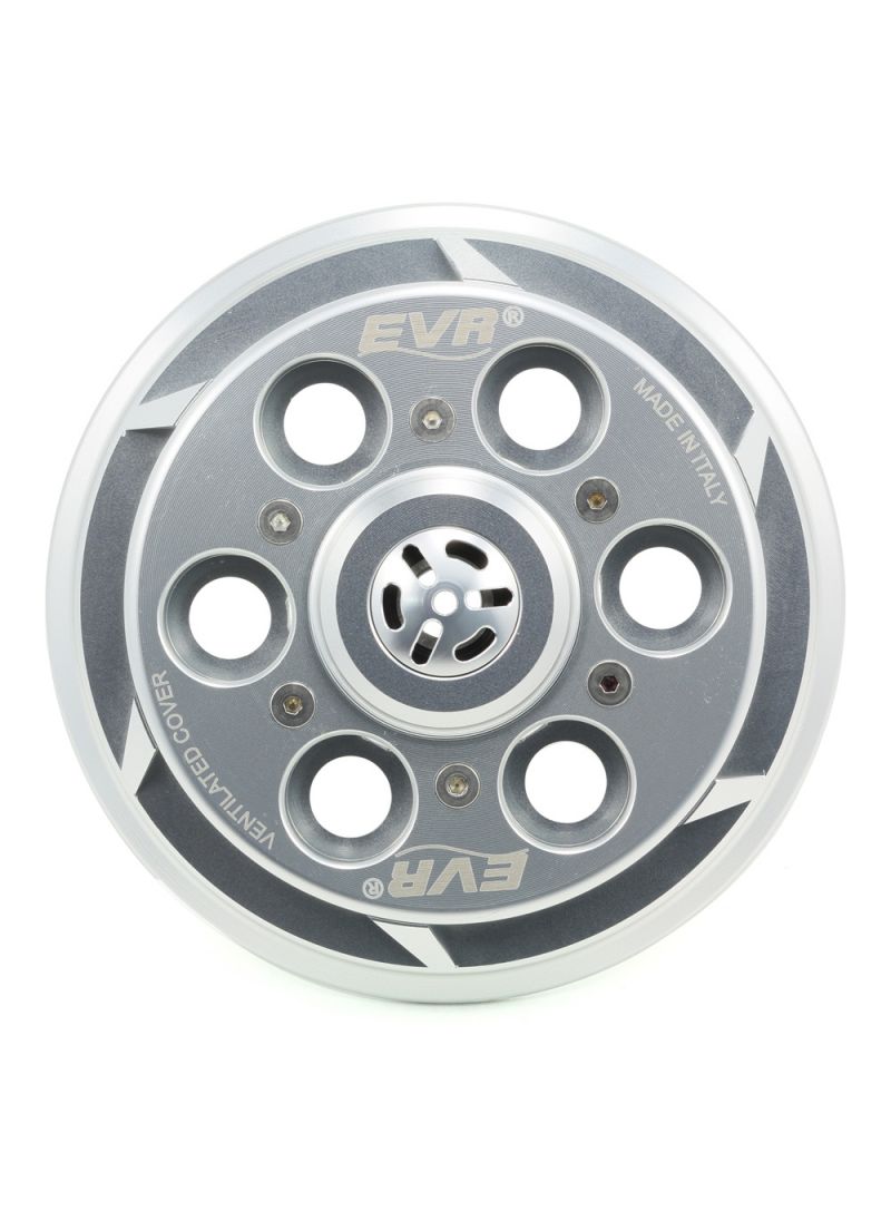 EVR Anti-clank Drukplaat Koppeling - basis zilver / zilverkleurige topplaat Ducati Hypermotard 1100 EVO (2010-2012)