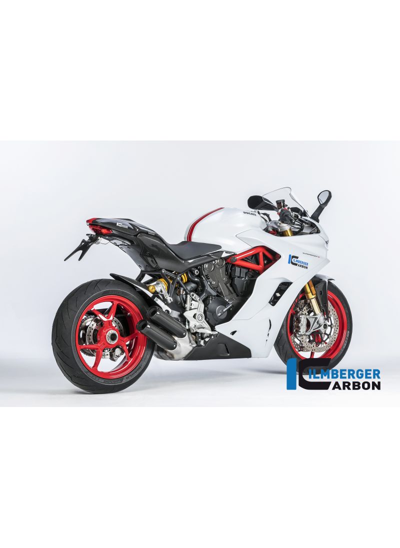 Cam belt cover horizontal gloss Carbon - Ducati Supersport 939