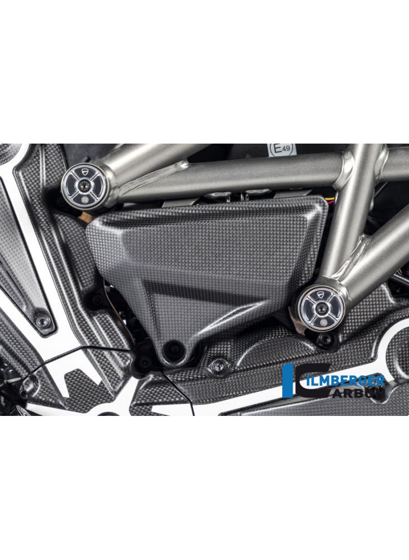 Cover under the frame right matt XDiavel Dark and Black Star 2021+