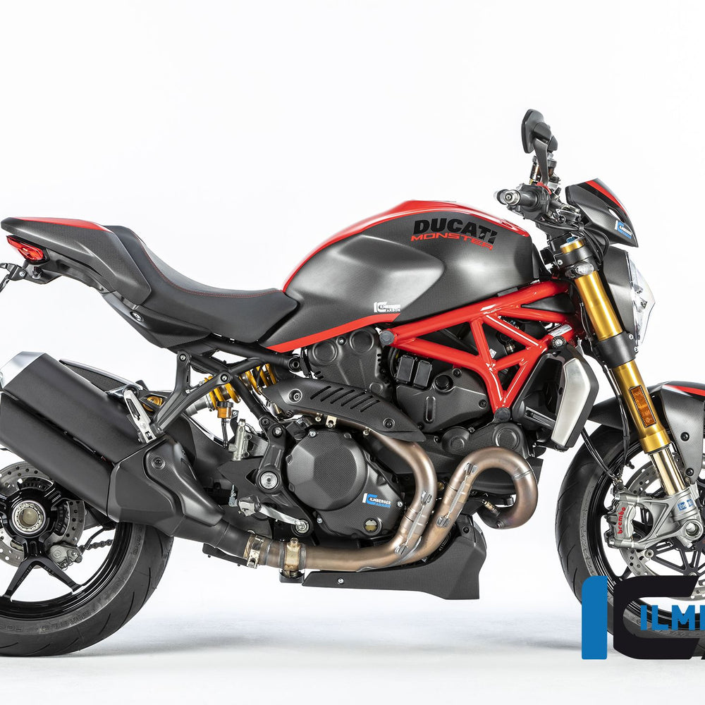 
                  
                    Cubierta debajo del marco del lado derecho Matt Carbon - Ducati Monster 1200 (2017-2021)
                  
                