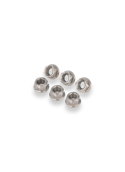 Titanium Rear Sprocket Flange Nut Set M10x1.25 - CNC Racing