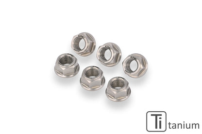 Achtertandwielmoeren Titanium set (6 st.) Ducati Panigale V2S FB63 (2026)