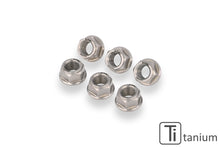 Titanium Quick-Change Achtertandwiel moerenset Set M8x1.25 - CNC Racing Ducati Streetfighter V2 (2022-2024)