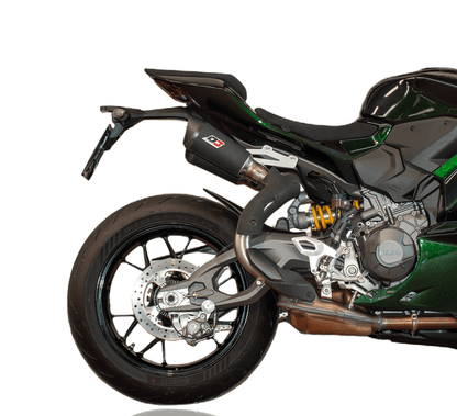 QD slip-on uitlatenset (2 st.) Gunshot Dark Matter Ducati Panigale V2 (2025+)
