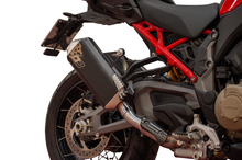 QD slip-on uitlaat met decat (Racing) X-Plorer Dark Ducati Multistrada V4 2025+