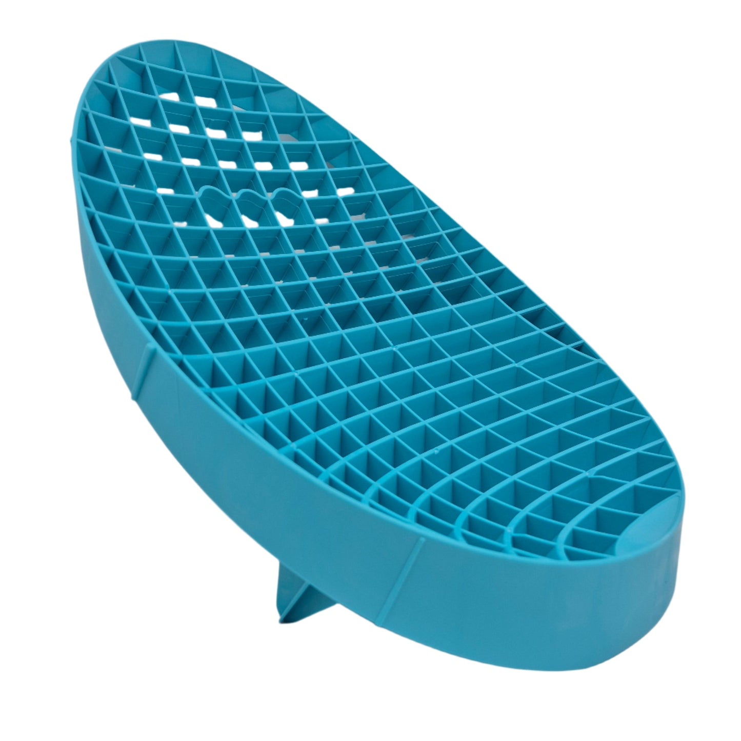 D Con Mitt Slide – Blauwe Emmerinsert voor Krasvrije Motor Detailingsessies zijaanzicht