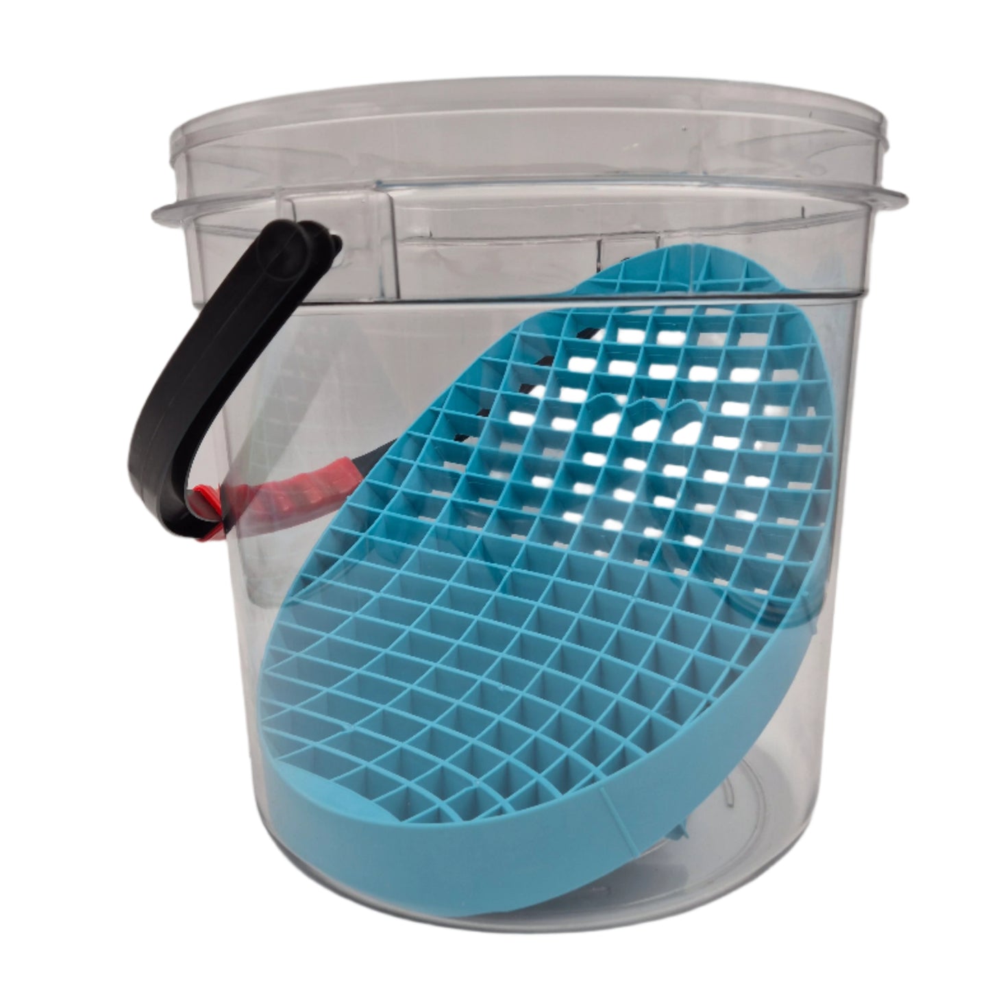 D Con Mitt Slide – Blauwe Emmerinsert in D-Con Ultra Clear 19L detailing emmer