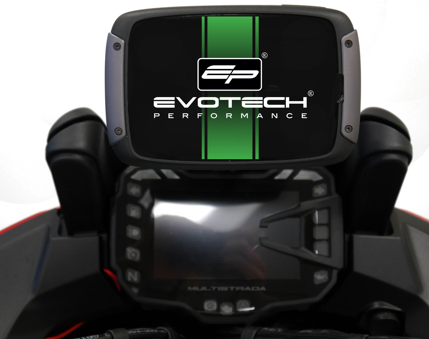 Evotech Tomtom Monte de navegación por satén - Ducati Multistrada 950 (2017-2018)