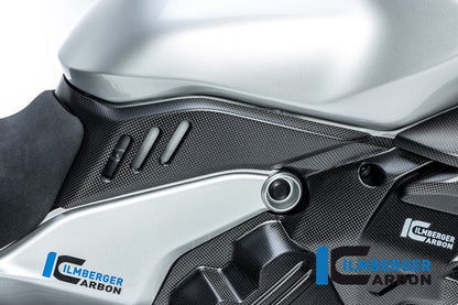 Tankcover onder rechts mat carbon Ducati Diavel V4 RS (2025+)