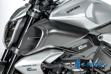 Luchtinlaat paneel Links mat carbon Ducati Diavel V4 RS (2025+)