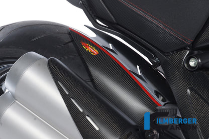 Achterspatbord (hugger) mat carbon Ducati Diavel Strada (2013-2015)