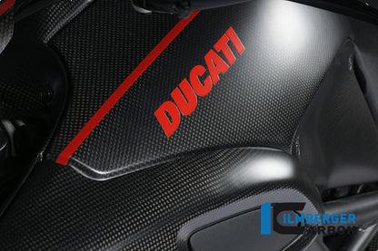Carbon midden tank cover Ducati Diavel Strada (2013-2015)