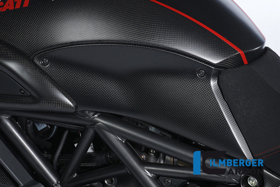 Tank zijpaneel links carbon cover Ducati Diavel (2014-2018)