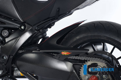 Achterspatbord (hugger) mat carbon Ducati Diavel Strada (2013-2015)