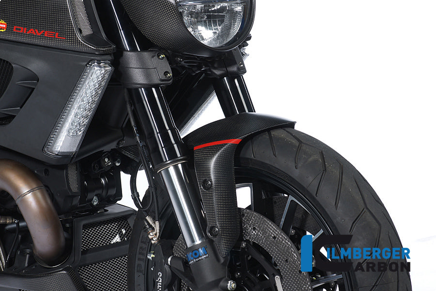 Voorspatbord carbon Ducati Diavel Strada (2013-2015)
