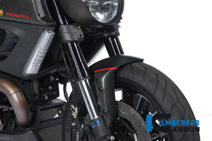 Voorspatbord carbon Ducati Diavel Strada (2013-2015)