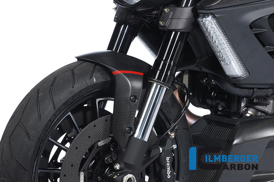 Voorspatbord carbon Ducati Diavel Strada (2013-2015)