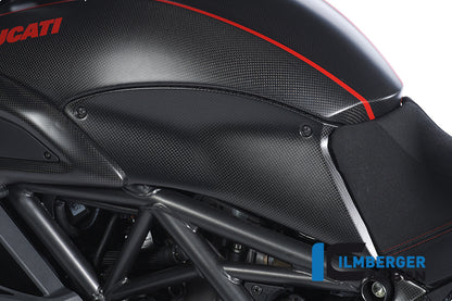 Tank zijpaneel links carbon cover Ducati Diavel Strada (2013-2015)