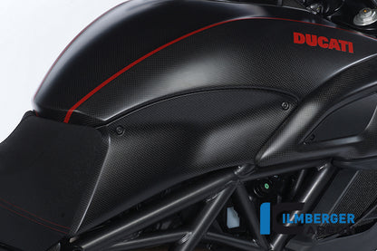 Tank zijpaneel rechts carbon cover Ducati Diavel Strada (2013-2015)