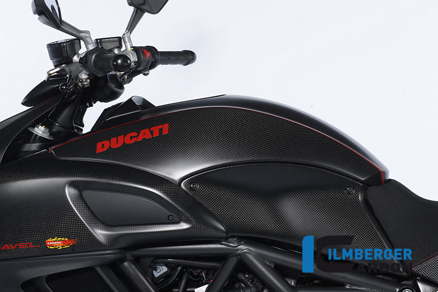 Carbon midden tank cover Ducati Diavel Strada (2013-2015)