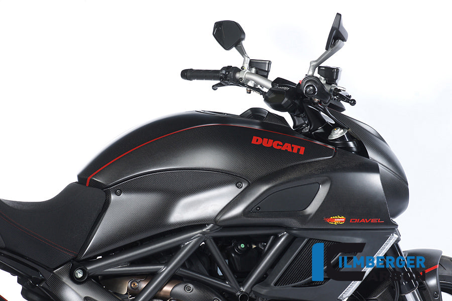 Carbon midden tank cover Ducati Diavel Strada (2013-2015)