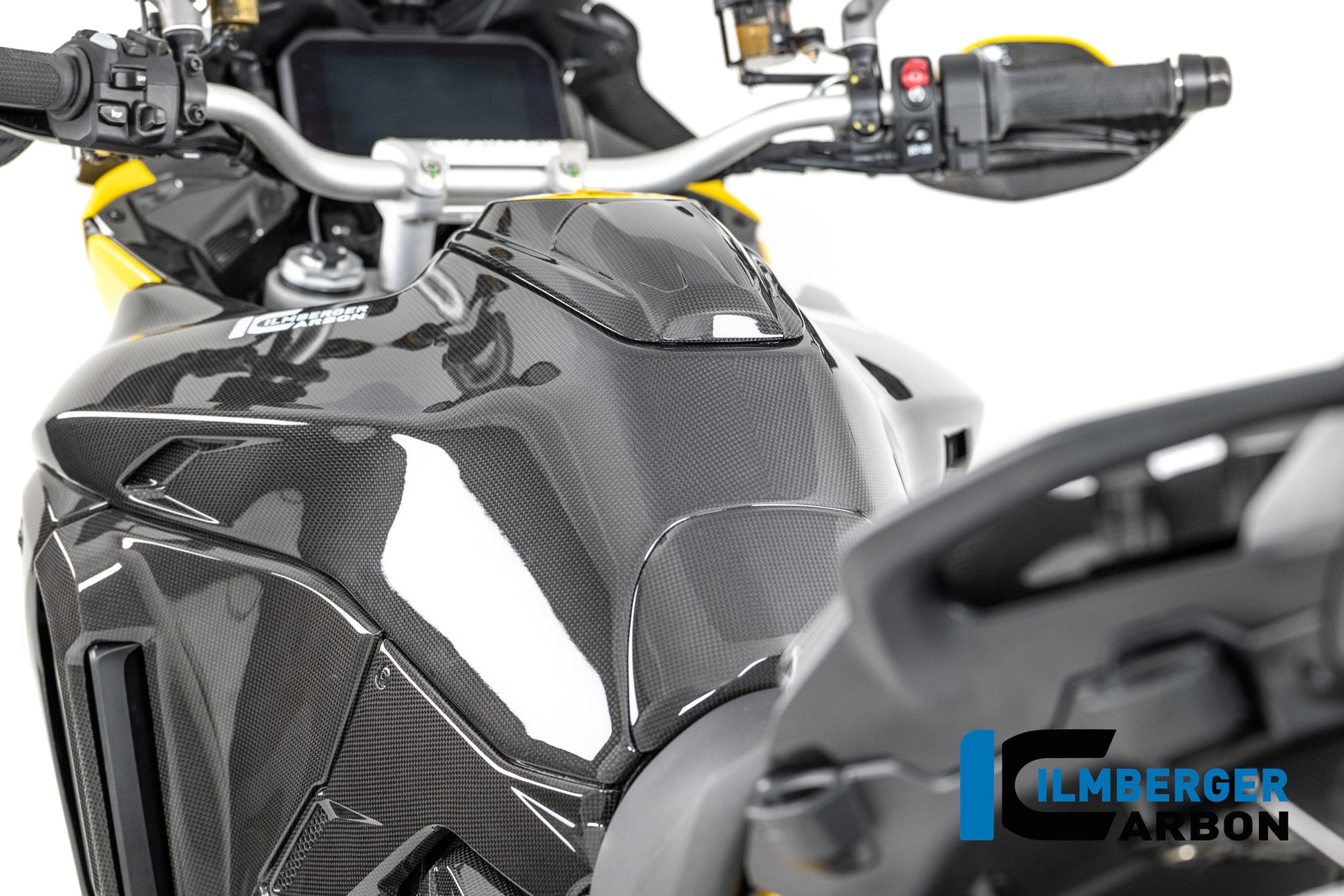Bovenste tankcover glanzend carbon Ducati Multistrada V4RS (2024)