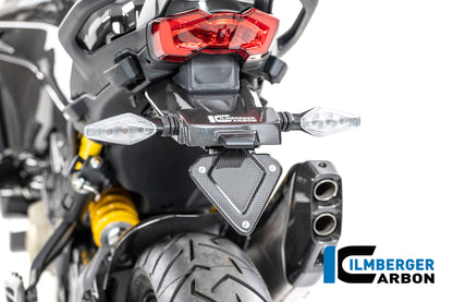 Kentekenplaathouder glanzend carbon Multistrada V4 (2025+)