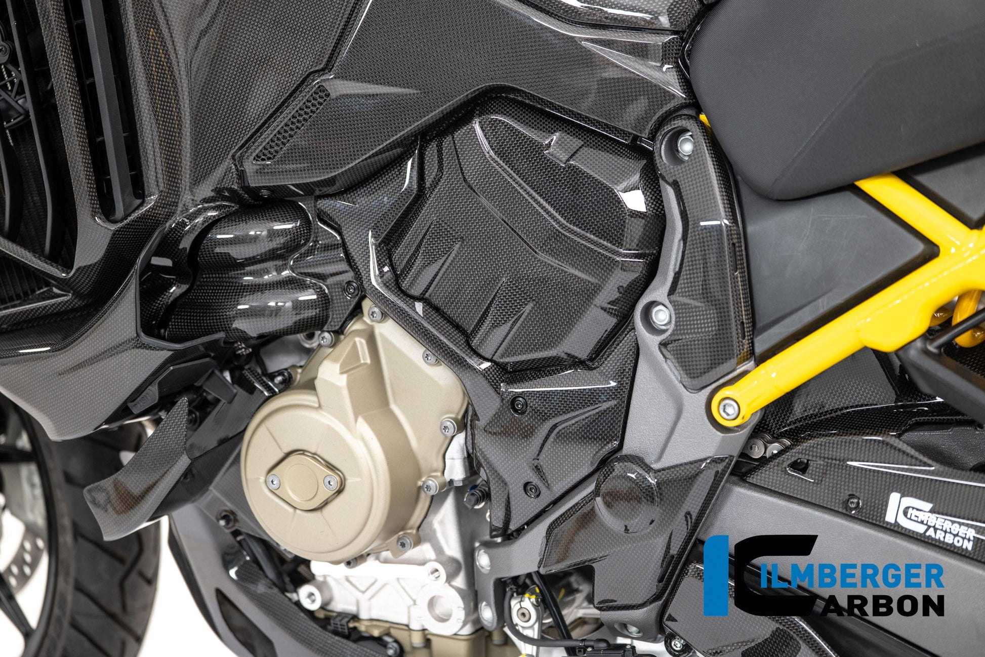 Voortandwielcover glanzend carbon Ducati Multistrada V4S (2025+)