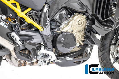 Heelplate rechts glanzend carbon Ducati Multistrada V4RS (2024)
