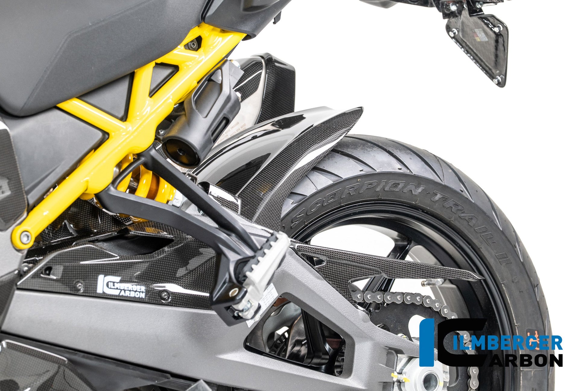 Kettingbeschermer glanzend carbon Ducati Multistrada V4S (2025+)