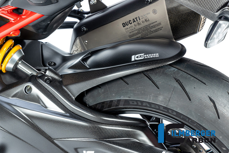 Rear Hugger incl. Upper Cable Guard Matt Multistrada V4 Pikes Peak 2025+