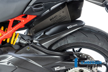 Rear Hugger incl. Upper Cable Guard Matt Multistrada V4 Pikes Peak 2025+