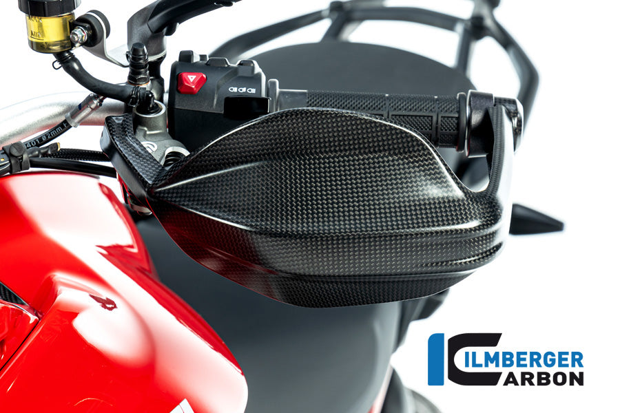 Hand Protector left side matt carbon Ducati Multistrada V4 Pikes Peak (2025+)