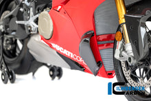 Radiator sidepod (rechts) glanzend carbon Ducati Panigale V4 Tricolore Italia (2025)