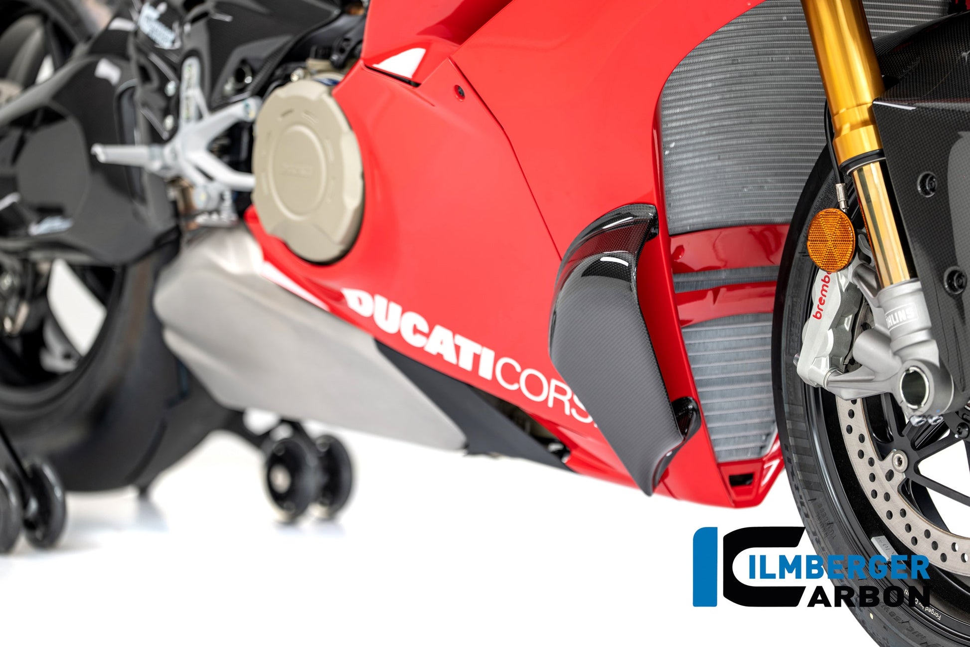 Radiator sidepod (rechts) glanzend carbon Ducati Panigale V4R Racing (2025+)