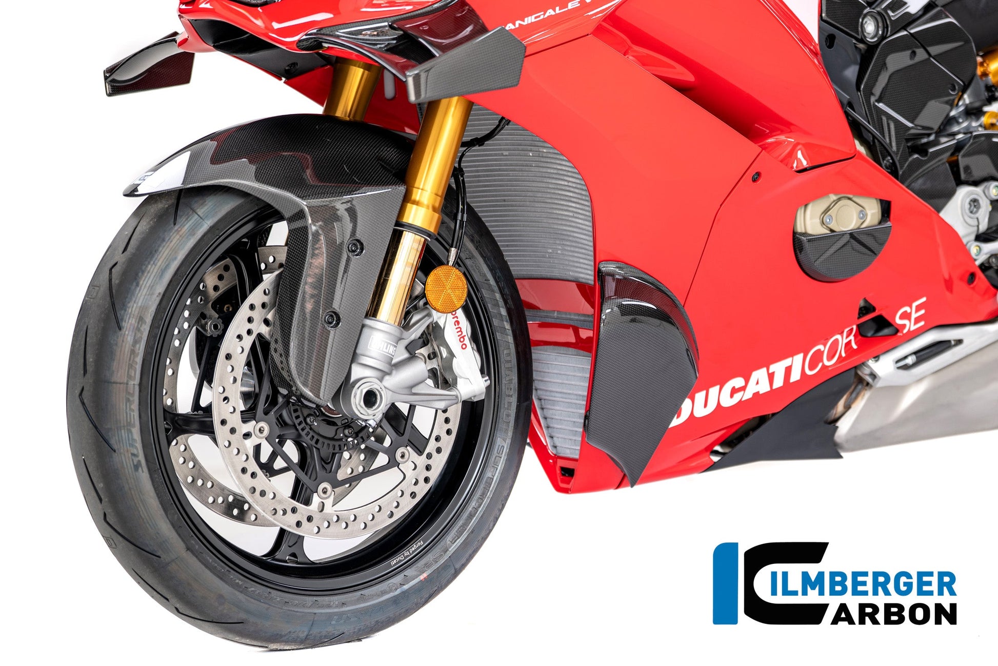 Radiator sidepod (links) glanzend carbon Ducati Panigale V4 Tricolore (2025)