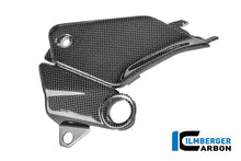 Cover aan de zijkant van de tank links glanzend carbon Ducati Panigale V4 Tricolore (2025+)