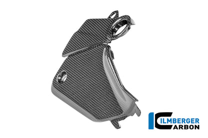 Cover aan de zijkant van de tank rechts glanzend carbon Ducati Panigale V4 (2025+)