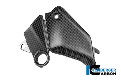 Cover aan de zijkant van de tank links mat carbon Ducati Streetfighter V4 S (2025+)