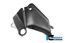 Cover aan de zijkant van de tank links mat carbon Ducati Panigale V4 Tricolore (2025+)