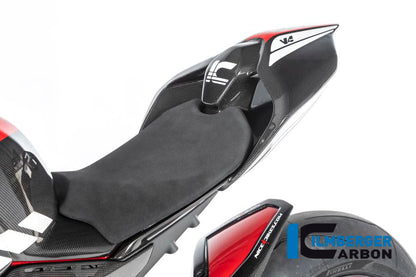 Mono seat glanzend carbon Panigale V4 Racing