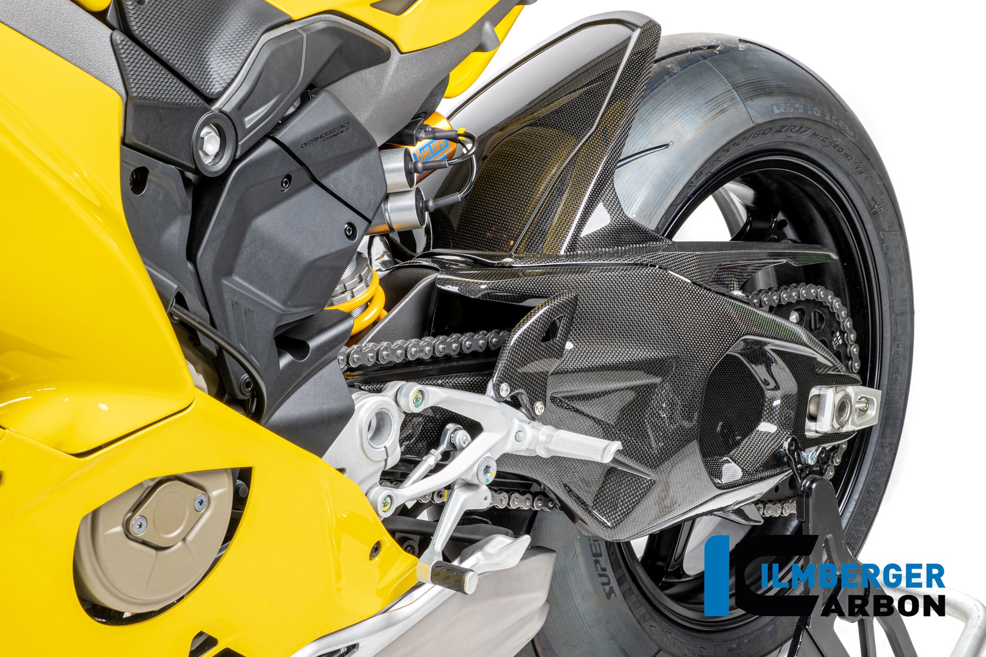 Achterbrugbeschermer (links) glanzend carbon Ducati Panigale V4 S 2025+