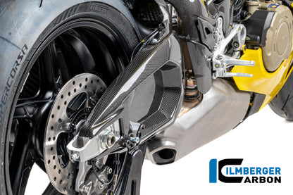 Achterbrugbeschermer (rechts) glanzend carbon Ducati Panigale V4 S 2025+