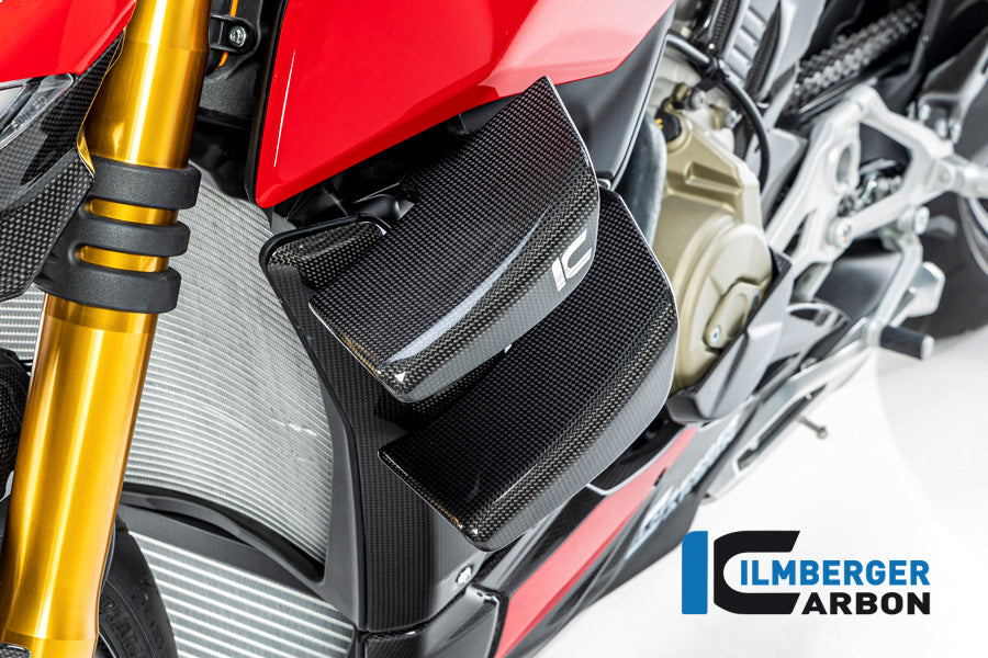Winglet Kit links glanzend carbon Ducati Streetfighter V4 SP2 (2023-2024)