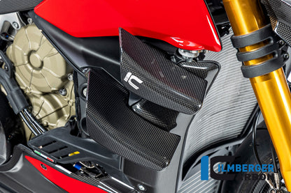 Winglet Kit rechts glanzend carbon Ducati Streetfighter V4 (2020-2022)