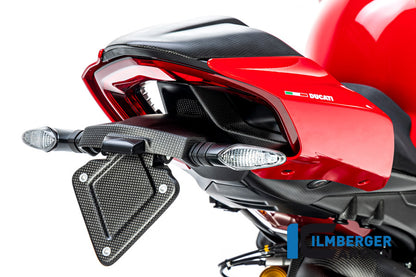 Korte kentekenplaathouder carbon mat Ducati Streetfighter V4 S (2023-2024)