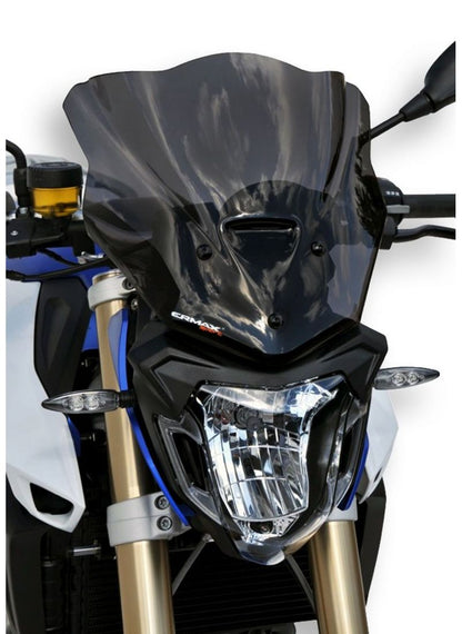 Ermax Windshield (inkl. Installationssats) Dubbel Bubble BMW F800R 2015-2019