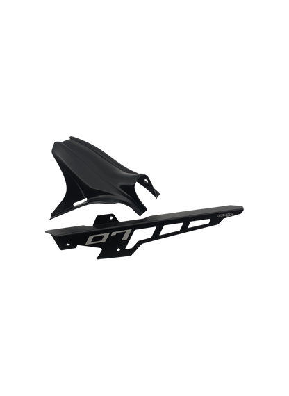 Ermax hugger with aluminum chain guard Yamaha MT-07 MT07 2021+
