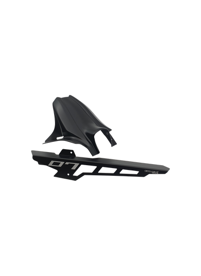 Ermax hugger with aluminum chain guard Yamaha MT-07 MT07 2021+